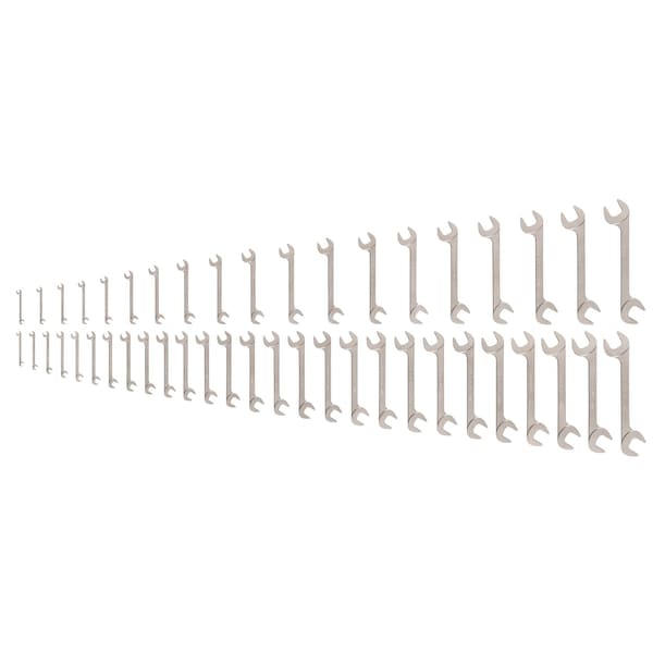 Tekton Angle Head Open End Wrench Set, 46-Piece (1/4 - 1-1/4 in., 6 - 32 mm) WAE93003 - main